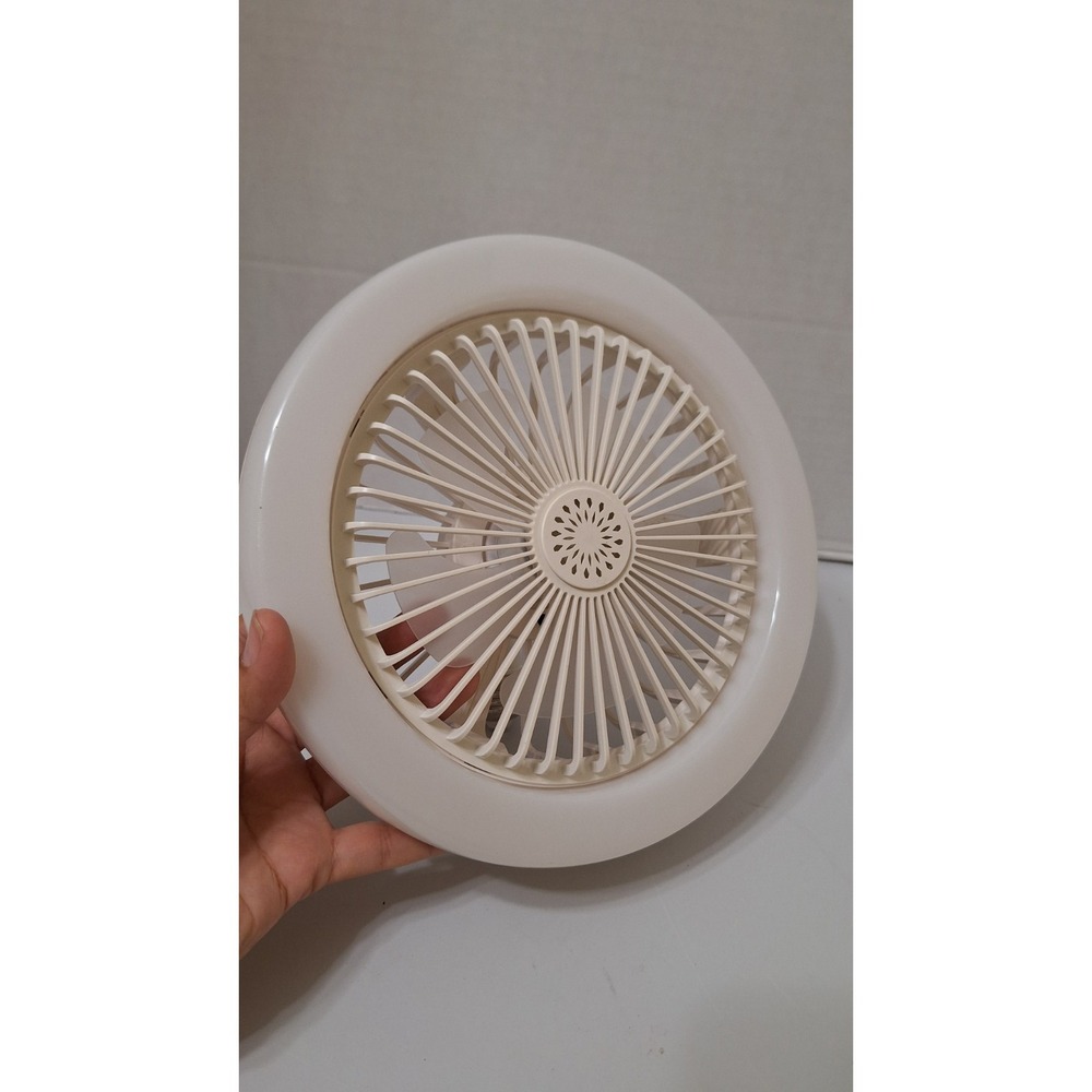 Socket Fan Light Ceiling , LED Light Bulb (No‎ Remote)